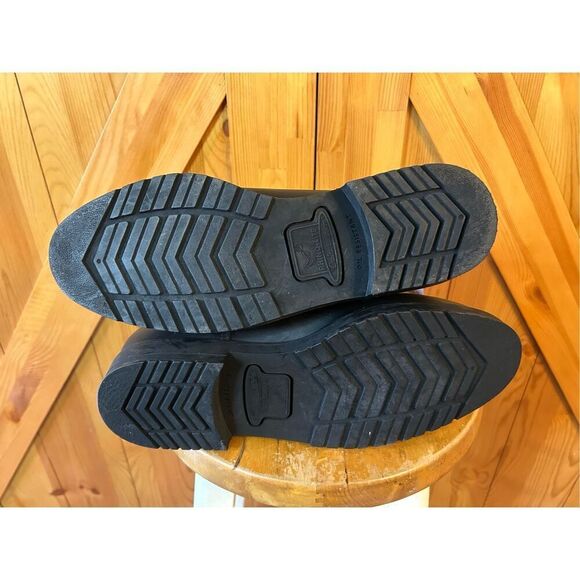 Cruiserworks Black Leather Classic Motorcycle Boots Men's Size 10.5M Read - Picture 8 of 9